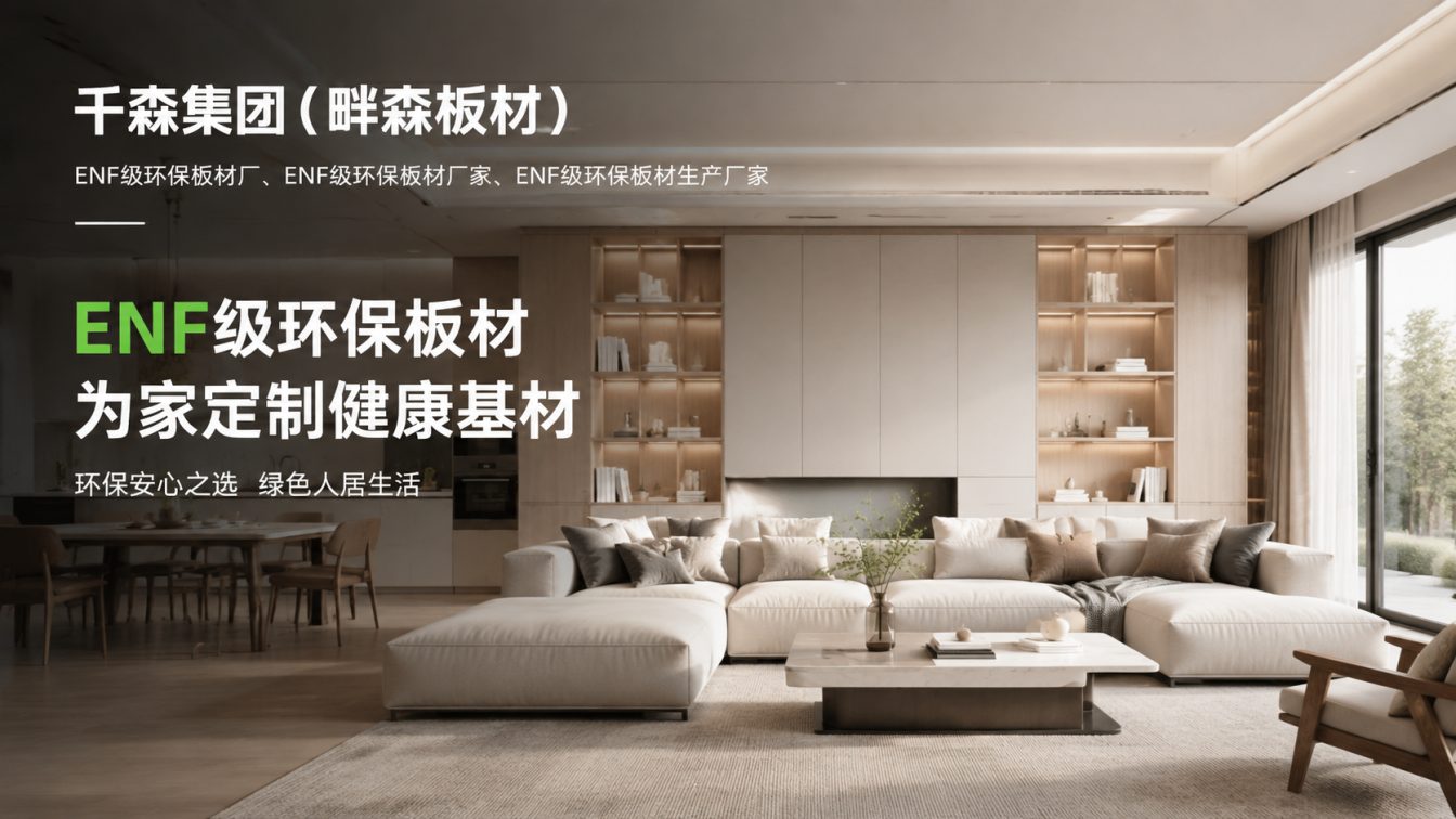 胶州为全屋定制提供环保板材方案